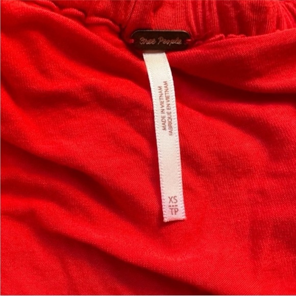 FREE PEOPLE Red Sweet Dreams Lace Crop Top - XS - Picture 12 of 16